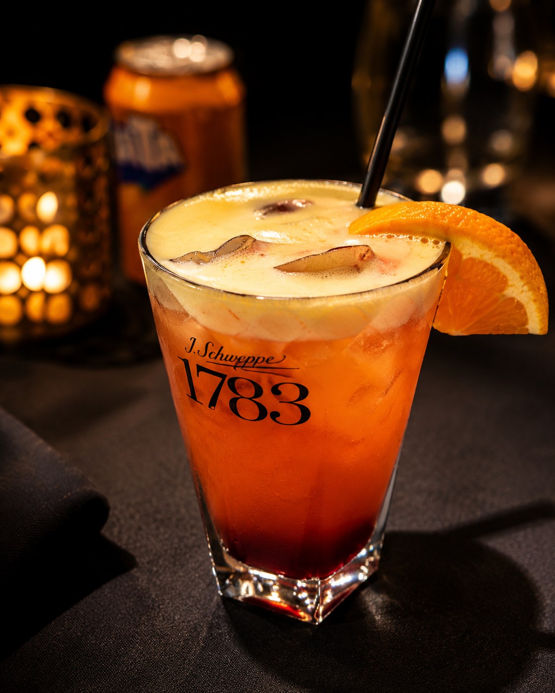 Cocktail served at The Bank Bar and Grill